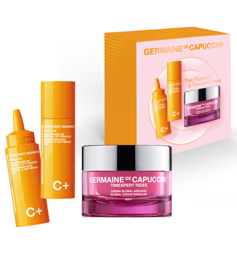 Germaine de Capuccini TimExpert Radiance C+ PureC10 and TimExpert Rides Soft Cream Set / Набор корректирующий антиоксидантный для нормальной и комбинированной кожи лица