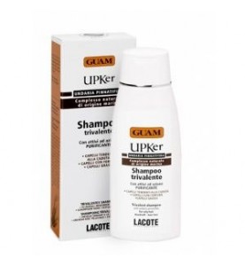 Guam UPKer Shampoo Trivalente Guam / Шампунь от перхоти, выпадения волос и для жирной кожи головы, 200 мл