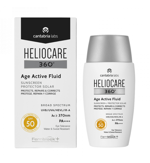 Heliocare 360º Age Active Fluid / Солнцезащитный омолаживающий флюид SPF50, 50 мл