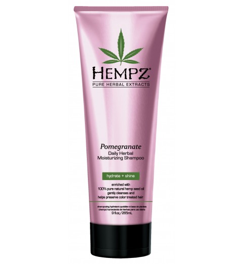 Hempz Daily Herbal Moisturizing Pomegranate Shampoo / Шампунь растительный Гранат легкой степени увлажнения, 265 мл