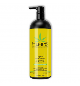 Hempz Original Herbal Shampoo For Damaged & Color Treated Hair / Шампунь растительный Оригинальный сильной степени увлажнения для поврежденных волос, 1000 мл