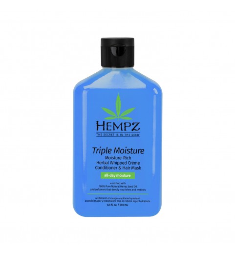 Hempz Triple Moisture Conditioner & Hair Mask / Кондиционер растительный Тройное увлажнение, 250 мл
