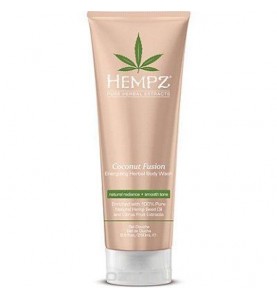Hempz Coconut Fusion Energizing Herbal Body Wash / Гель для душа Бодрящий Кокос, 250 мл