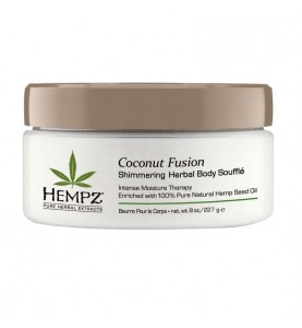 Hempz Herbal Body Souffle Coconut Fusion / Суфле для тела с мерцающим эффектом, 227 г