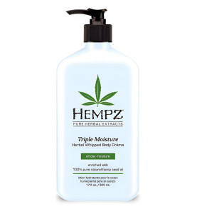 Hempz Triple Moisture Herbal Whipped Body Creme / Молочко для тела Тройное увлажнение, 500 мл