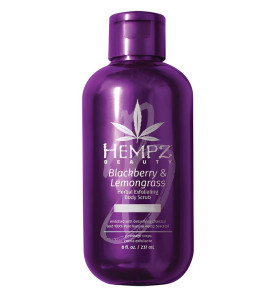 Hempz Beauty Blackberry & Lemongrass Herbal Exfoliating Body Scrub / Скраб для тела Hempz Ежевика и Лемонграсс, 237 мл