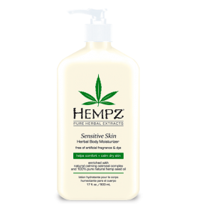Hempz Sensitive Skin Herbal Moisturizer / Молочко для тела увлажняющее Чувствительная Кожа, 500 мл