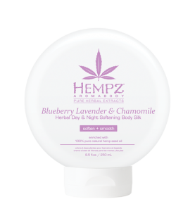 Hempz Blueberry Lavender & Chamomile Herbal Day & Night Softening Body Silk / Шёлк для лица и тела смягчающий Лаванда, Ромашка и Дикие Ягоды, 250 мл