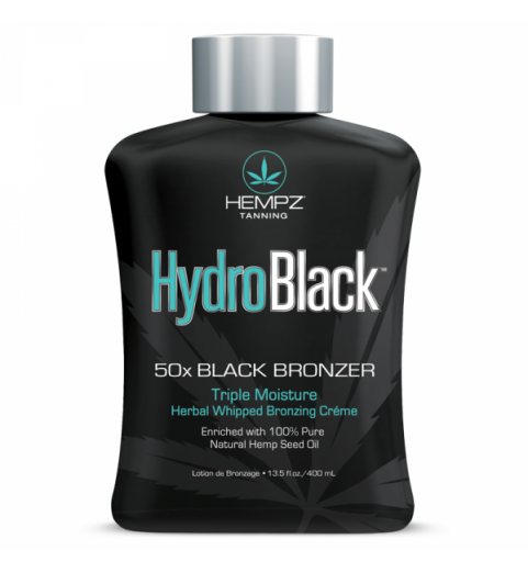 Hempz HydroBlack 50X Black Bronzer / Ультра-увлажняющий активатор загара с комплексным бронзированием, 400 мл