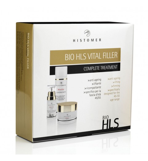 Histomer (Хистомер) BIO HLS Vital Filler / Комплексный уход для зрелой кожи 45+ (мицеллярная вода, крем-филлер, сыворотка Absolute)