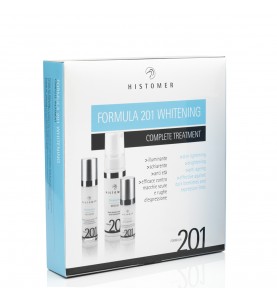 Histomer (Хистомер) Formula 201 Whitening Complete Treatment / Комплексный уход Сияние и Отбеливание (мусс, дневной крем, сыворотка), 150+50+30 мл