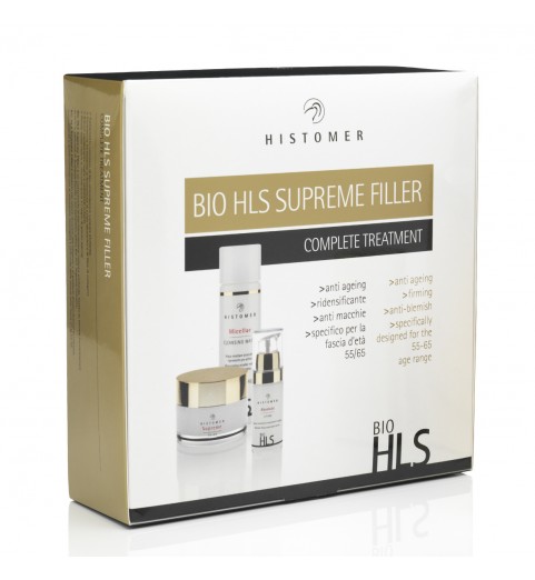 Histomer (Хистомер) BIO HLS Supreme Filler / Комплексный уход для зрелой кожи 55+ (мицеллярная вода, крем-филлер, сыворотка Absolute)
