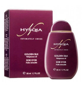 Hysqia golden silk Voluptuous Oil / Атласное увлажняющее и питательное масло "Золотой шелк", 50 мл