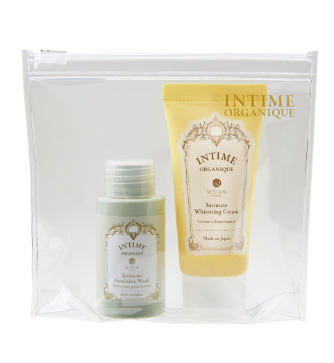 Дорожный Набор Intime Organique (Intimate Feminine Wash Деликатный очищающий гель для интимной гигиены, 30 мл + Intimate Whitening Cream Осветляющий крем для деликатных зон, 30 гр) Дорожный Набор Intime Organique (Intimate Feminine Wash Деликатный очищающий гель для интимной гигиены, 30 мл + Intimate Whitening Cream Осветляющий крем для деликатных зон, 30 гр)