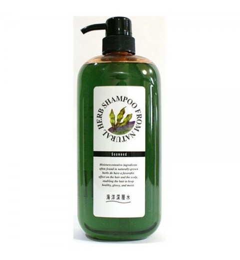 Junlove Natural Herb Shampoo / Шампунь на основе натуральных растительных компонентов (с экстрактом бурых водорослей, для сильно поврежденных волос), 1000 мл