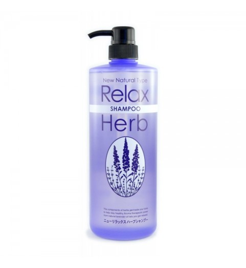 Junlove Relax Herb Shampoo / Растительный шампунь для волос с расслабляющим эффектом (с маслом лаванды), 1000 мл