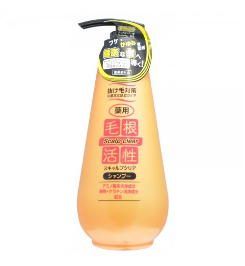 Junlove Scalp Clear Shampoo / Шампунь для укрепления и роста волос, против перхоти, 500 мл