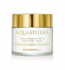 Keenwell Aquasphera Intense Moisturizing Triple Action Cream Night / Ночной интенсивно увлажняющий крем тройного действия, 80 мл