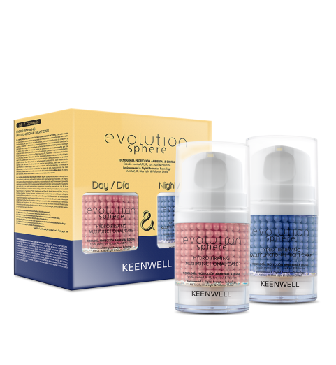 Keenwell Evolution Sphere / Лифтинговый + Обновляющий ночной комплексы, 2*50 мл Keenwell Evolution Sphere / Лифтинговый + Обновляющий ночной комплексы, 2*50 мл