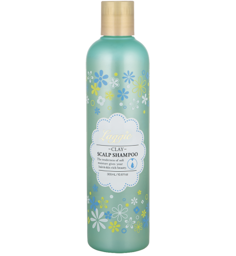 Laggie Clay Scalp Shampoo / Шампунь для интенсивного ухода, увлажнения и питания кожи головы и волос, 300 мл