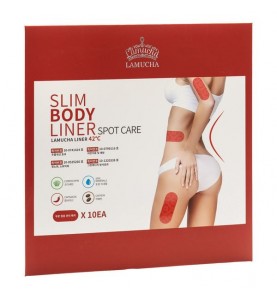 Lamucha Slim Body Liner Spot Care / Стикеры для борьбы с жировыми отложениями, 10 шт.