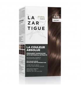 Lazartigue Couleur Absolue - Chestnut 4.00 / Краска для волос перманентная безаммиачная - Каштан 4.00 , набор