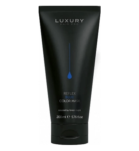 Luxury Hair Pro Reflex Color Mask Blu / Оттеночная маска Синяя, 200 мл Luxury Hair Pro Reflex Color Mask Blu / Оттеночная маска Синяя, 200 мл
