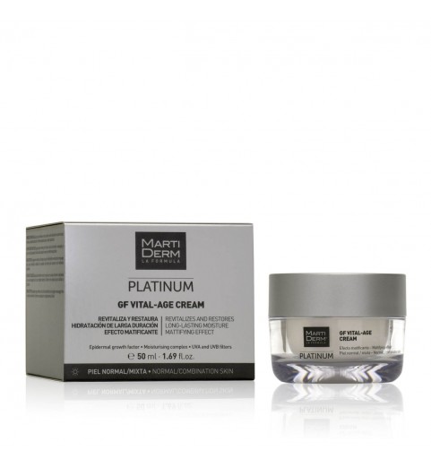 Martiderm Platinum GF Vital Age Cream piel Normal Mixta / Крем дневной для нормальной и комбинированной кожи, 50 мл