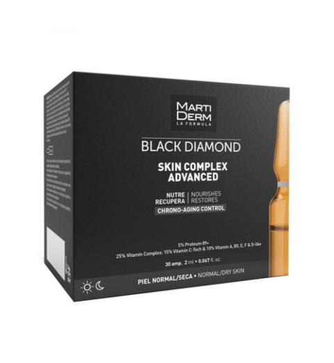 Martiderm Black Diamond Skin Complex Advanced / Ампулы Скин Комплекс Эдвансед, 30х2 мл