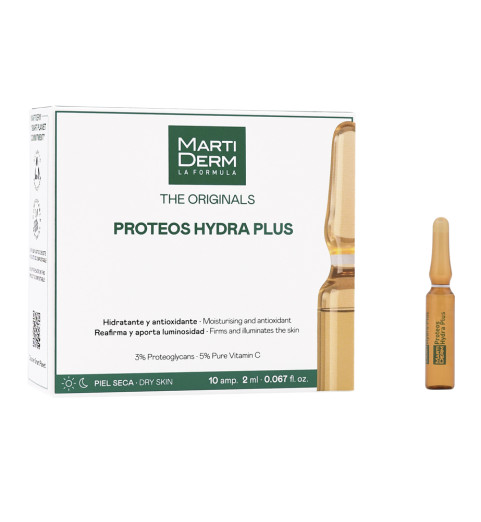 Martiderm The Originals Proteos Hydra Plus / Ампулы Протеос Гидра Плюс, 10x2 мл Martiderm The Originals Proteos Hydra Plus / Ампулы Протеос Гидра Плюс, 10x2 мл