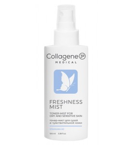 Medical Collagene 3D Freshness Mist / Тонер - мист для сухой и чувствительной кожи, 100 мл