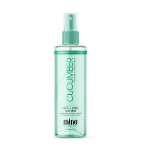Mine Tan Cucumber Hydrating Face & Body Tan Mist / Освежающий мист-автозагар для лица и тела с успокаивающим действием, 177 мл