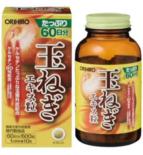Orihiro Onion extract / БАД Экстракт лука, 240 мг х 600 таблеток Orihiro Onion extract / БАД Экстракт лука, 240 мг х 600 таблеток