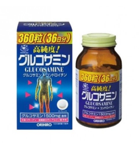 Orihiro (Орихиро) БАД "Глюкозамин с хондроитином и витаминами", 360 таблеток