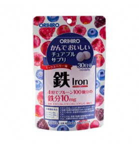 Orihiro (Орихиро) БАД "Железо с витаминами", 120 таблеток