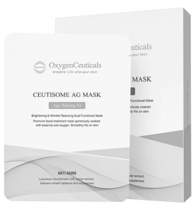 OxygenCeuticals Ceutisome AG Mask / Кислородосодержащая питательная маска на основе черной икры, 6 шт