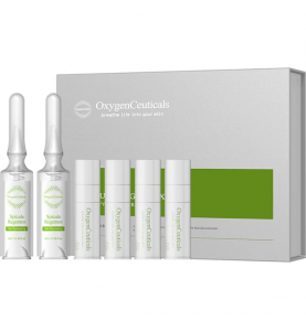 OxygenCeuticals Spicule Regentox / Регенерирующая детокс сыворотка со спикулами для зоны декольте, шеи и лица, 6*5 мл