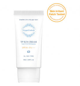 OxygenCeuticals TP Sun Cream SPF50 PA +++ / Солнцезащитный крем SPF50 PA +++ на водной основе увлажняющий и восстанавливающий, 50 мл