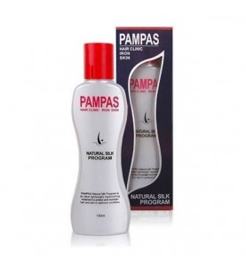 Pampas Natural Silk Program / Пампас Эссенция для волос Шелковая терапия, 150 мл