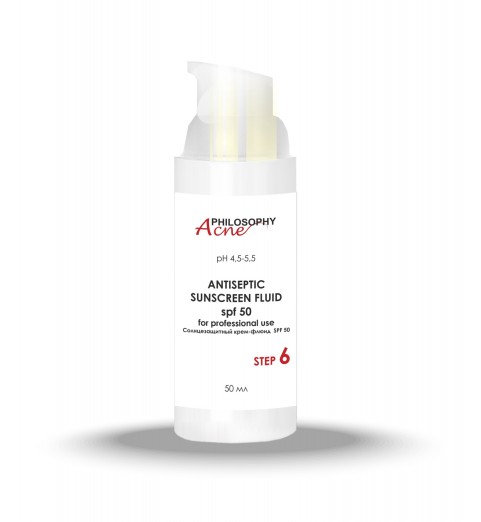 Philosophy Antiseptic Sunscreen Fluid SPF50 / Солнцезащитный крем-флюид, 50 мл