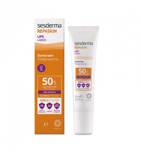Sesderma Repaskin Lips SPF 50 / Средство для губ солнцезащитное SPF 50, 15 мл
