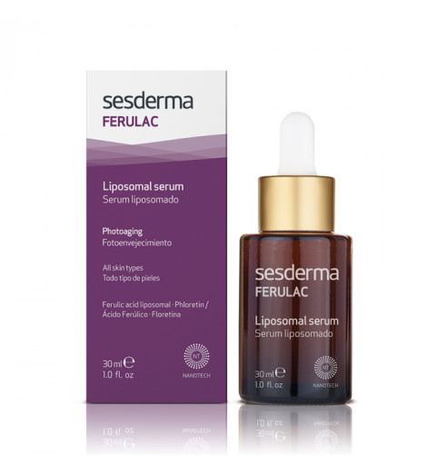 Sesderma Ferulac Liposomal Serum / Сыворотка липосомальная с феруловой кислотой, 30 мл Sesderma Ferulac Liposomal Serum / Сыворотка липосомальная с феруловой кислотой, 30 мл