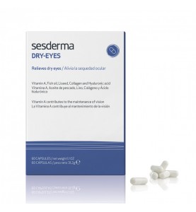 Sesderma Oftalses Dry-Eyes Food Supplement / БАД к пище "Офтальсес от сухости глаз", 60 капсул