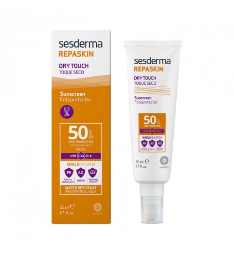 Sesderma Repaskin Dry Touch Facial Sunscreen SPF 50 / Средство солнцезащитное с матовым эффектом для лица SPF 50, 50 мл