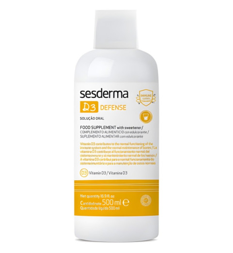 Sesderma D3 Defense / БАД Дефенс с витамином D3, 500 мл