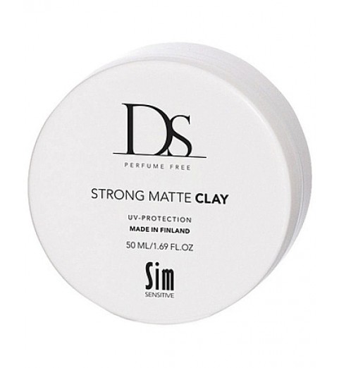 Sim Sensitive DS Strong Matte Clay / Воск для укладки волос сильной фиксации, 50 мл
