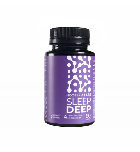 Sleep Deep / Комплекс для улучшения качества сна, 80 капсул