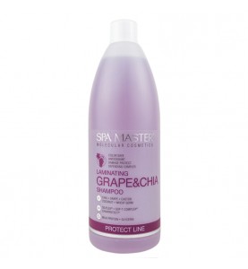 Spa Master Laminating Shampoo pH 4,5 / Ламинирующий шампунь для защиты волос с виноградом и чиа, 970 мл