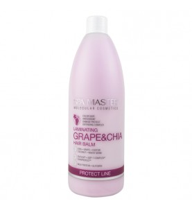 Spa Master Laminating Hair Balm pH 3,5 / Ламинирующий бальзам для защиты волос с виноградом и чиа, 970 мл