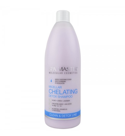Spa Master Micellar Chelating Detox Shampoo pH 5,5 / Мицеллярный хелатирующий детокс шампунь, 970 мл